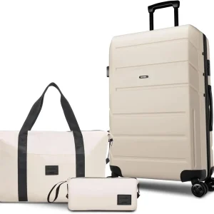 Luggage Sets 3 Piece ABS+PC Hardshell Suitcase