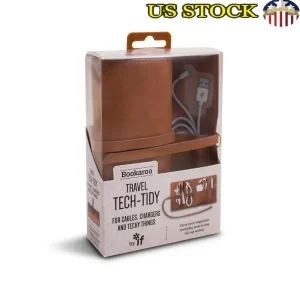 Leather Travel Tech-Tidy Organizer