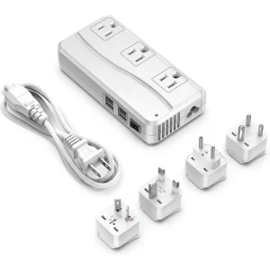 Global Travel Adapter Fits EU/UK/AU/US/India Plugs