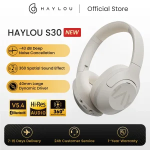 Wireless Bluetooth Adaptive Noise Cancelling headphones