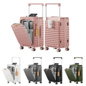 Front Opening Carry on Luggage - 20 Inch