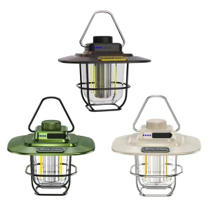 Charging Retro Camping Tent Lights