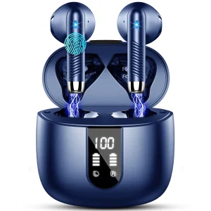 Wireless Earphones Waterproof, Sports, 40H Playback.